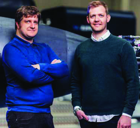 Les deux co-fondateurs,Daniel Metzler et Josef Fleischmann