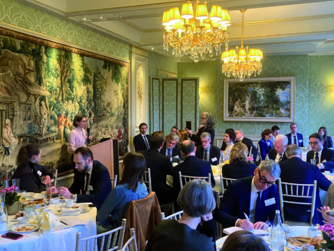 © Fabienne Lissak, Paris, le 19 février 2026 CEFA. Mme Claudia Major est l'une des expertes les plus renommées en matière de sécurité et de défense en Allemagne